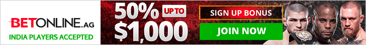Betonline Sportsbook Accepts All India Players